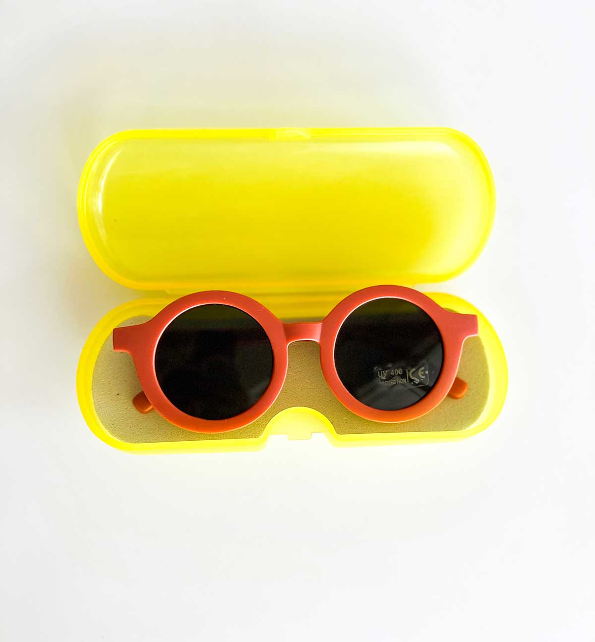 Unisex Kids Round Sun Glasses