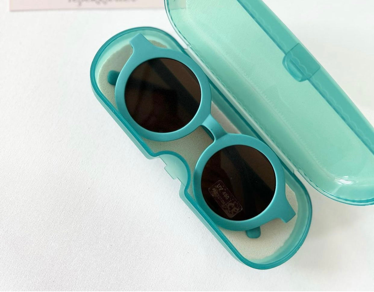 Unisex Kids Round Sun Glasses