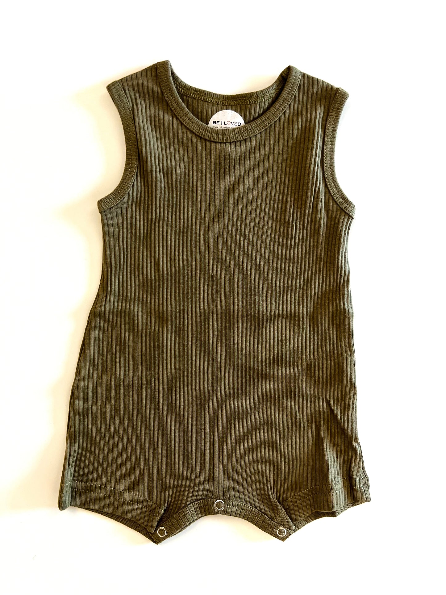 Unisex Sleeveless Romper